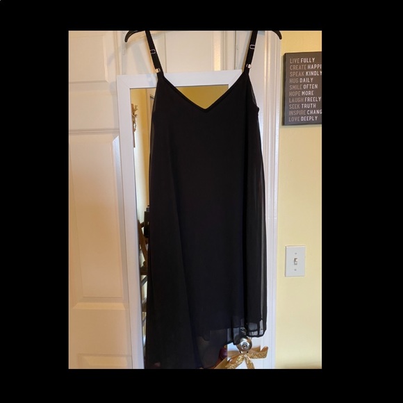 Black midi dress - Picture 1 of 3